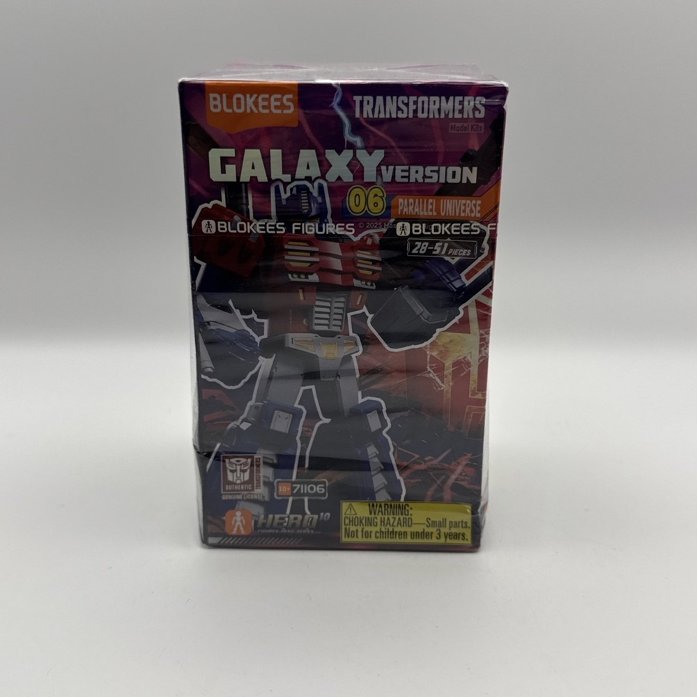 Transformers Galaxy Version 06 Parallel Universe Blind Box Blokees Snap Kit